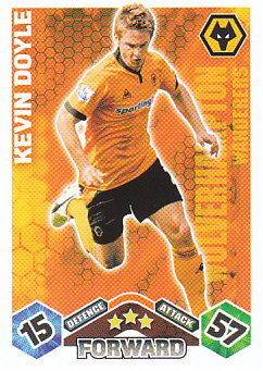 Kevin Doyle Wolverhampton Wanderers 2009/10 Topps Match Attax #358